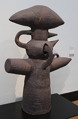 Standing Form sculpture by Peter Voulkos